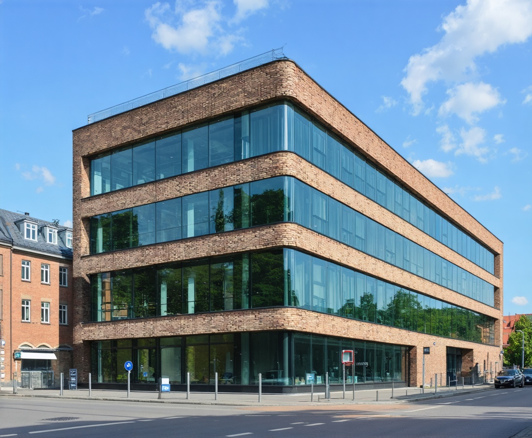 Das moderne Bürogebäude des Tech Career Labs im Herzen von Berlin Mitte