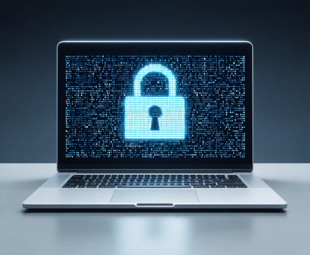 Abstrakte Darstellung von Datensicherheit und Verschlüsselung